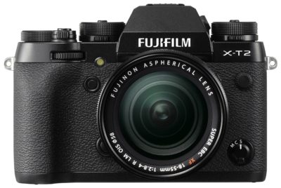 Fujifilm X T2 Compact System Camera with 18-55mm lens Fujifilm X T2 Compact System Camera with 18-55mm lens